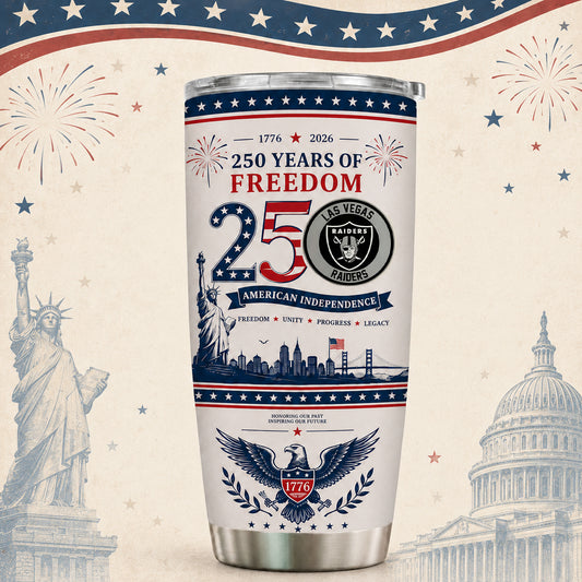 LVR x NFL 250th Anniversary Special Tumbler for Football Fans 170626