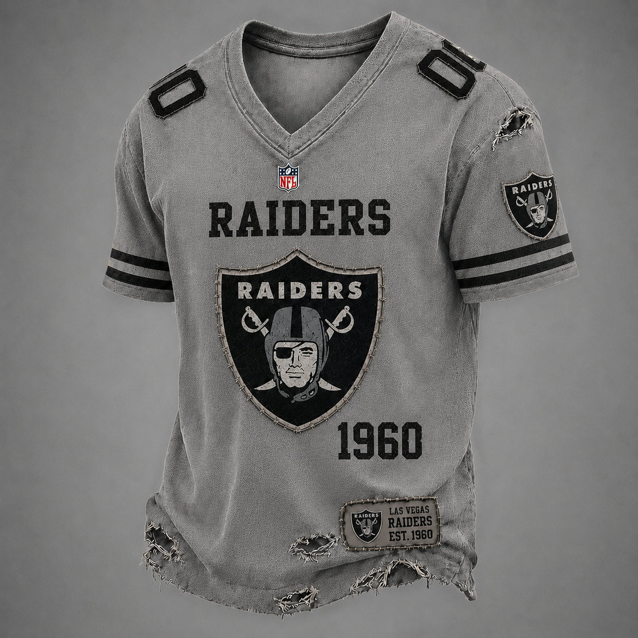 LVR x NFL Premium V-neck Shirt 230626