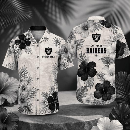 LVR x NFL Tropical Floral Hawaiian Shirt 160626