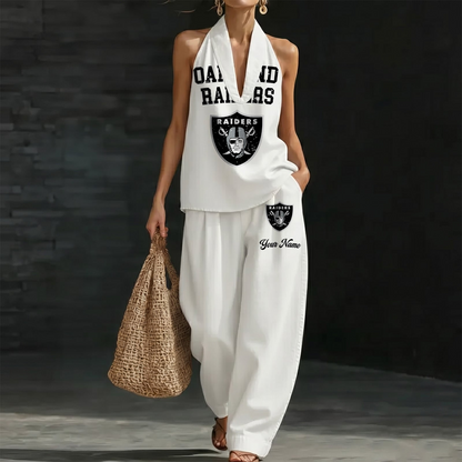 LVR x NFL Women's Vintage Washed Denim Suit DATND TANTD 030626
