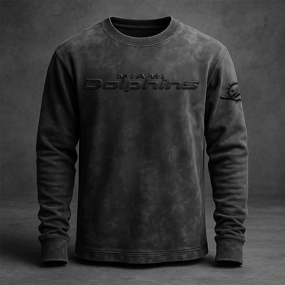 MIA x NFL Embossed SweatShirt DATND TANTD KAN