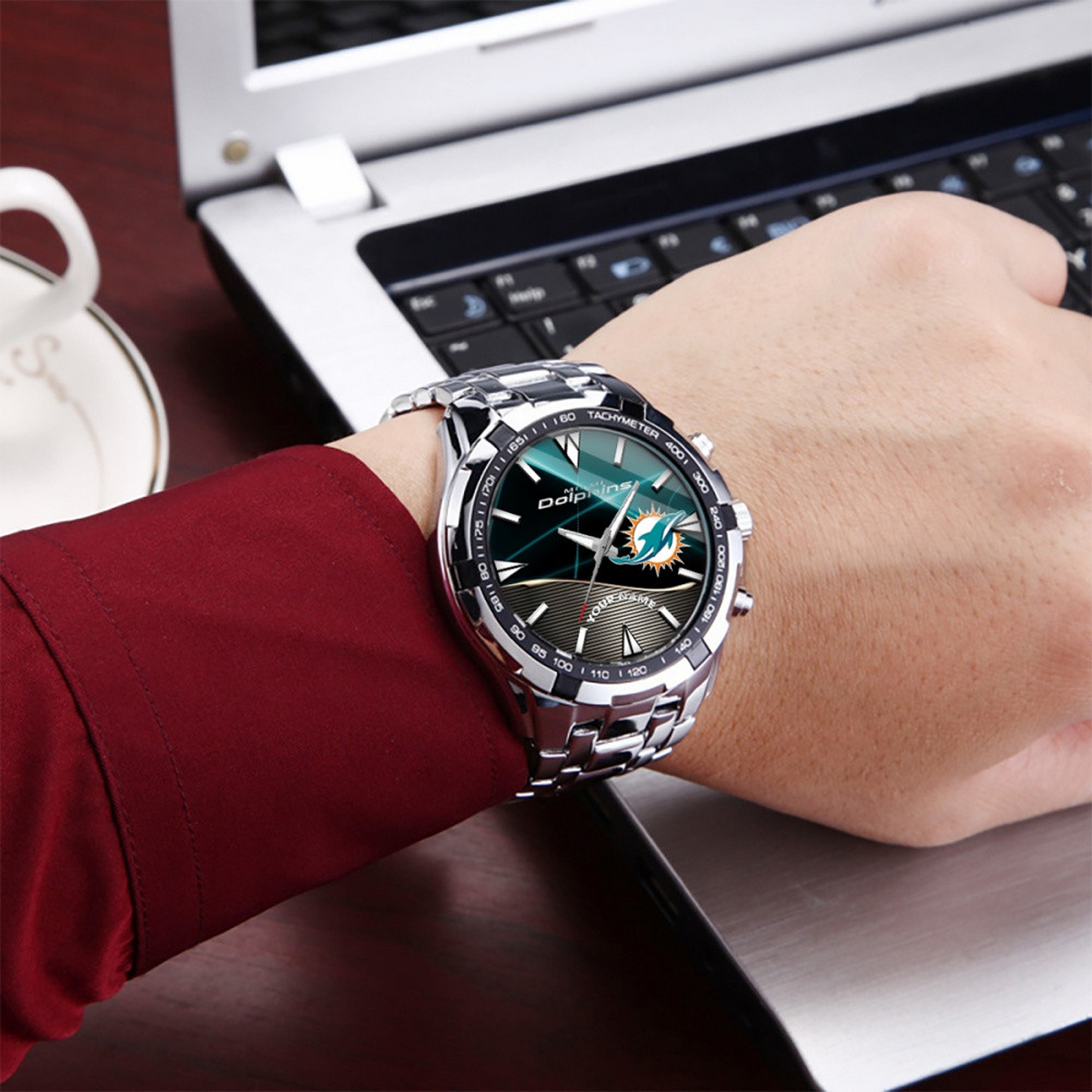 MIA x NFL Luxury Alloy Watch DATND TANTD