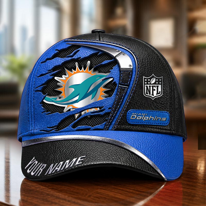 MIA x NFL Premium Multicolor 3D Cap 200626