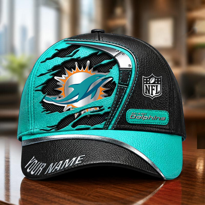 MIA x NFL Premium Multicolor 3D Cap 200626