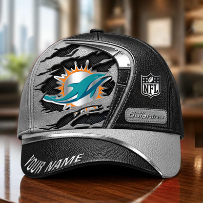 MIA x NFL Premium Multicolor 3D Cap 200626