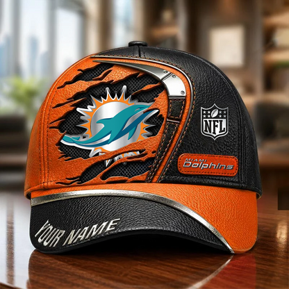 MIA x NFL Premium Multicolor 3D Cap 200626