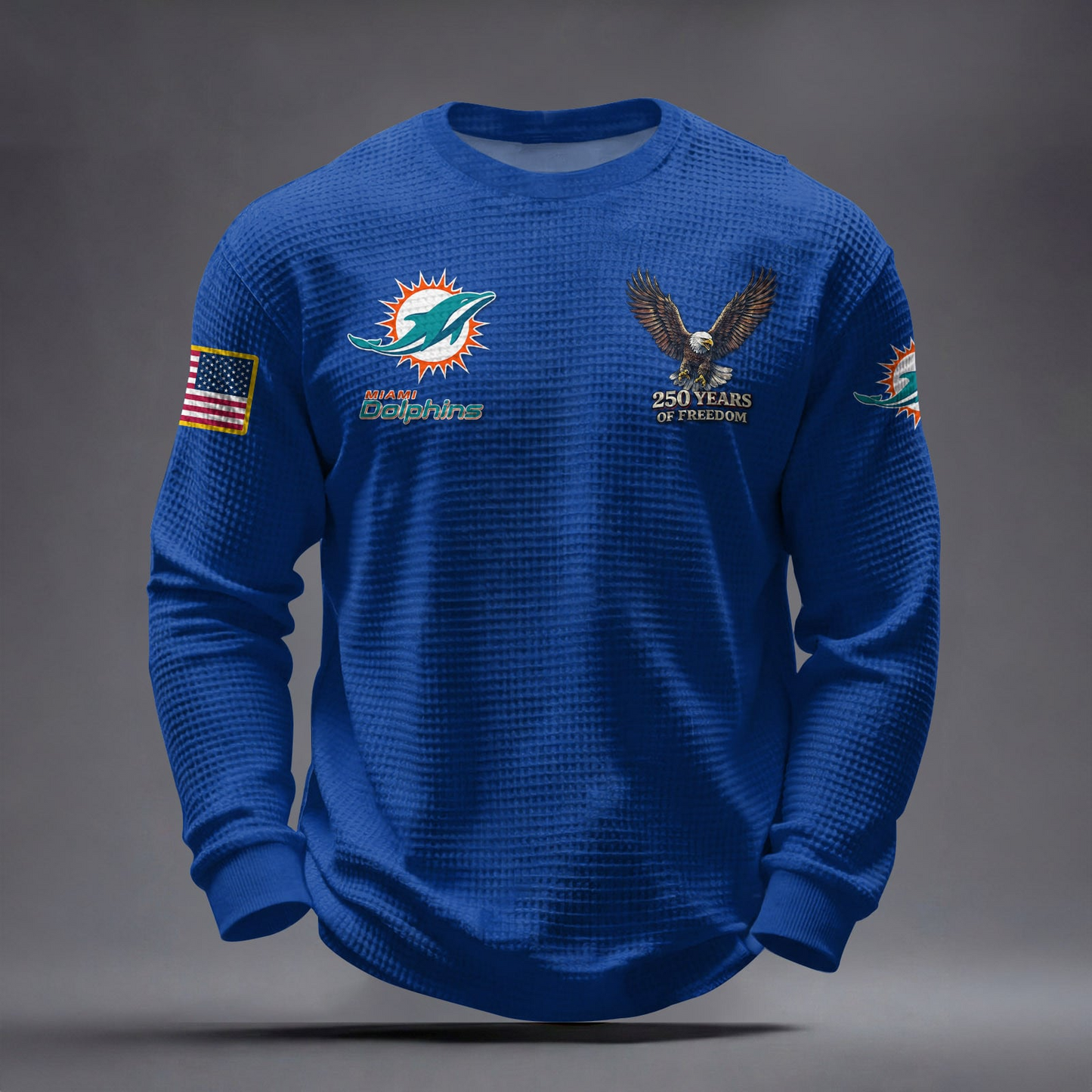 MIA x NFL Waffle Sweatshirt DatND DVT