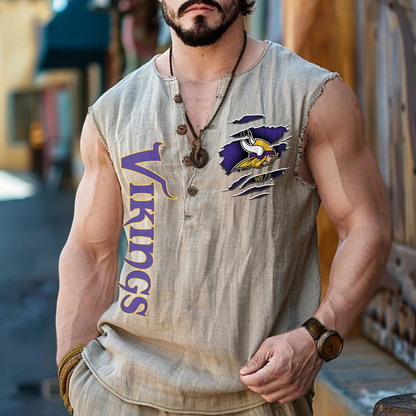 MIN x NFL Tank Tops 2805 DatND DVT