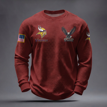 MIN x NFL Waffle Sweatshirt DatND DVT