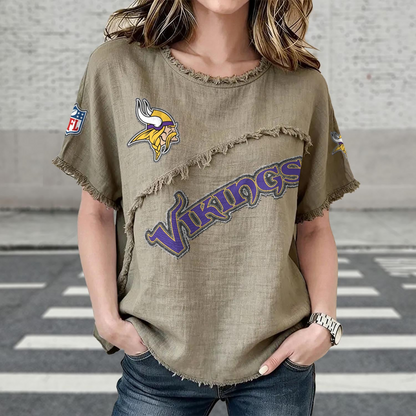 MIN x NFL Womenƒ??s Vintage O-Neck 2905 DatND DVT