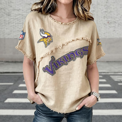 MIN x NFL Womenƒ??s Vintage O-Neck 2905 DatND DVT