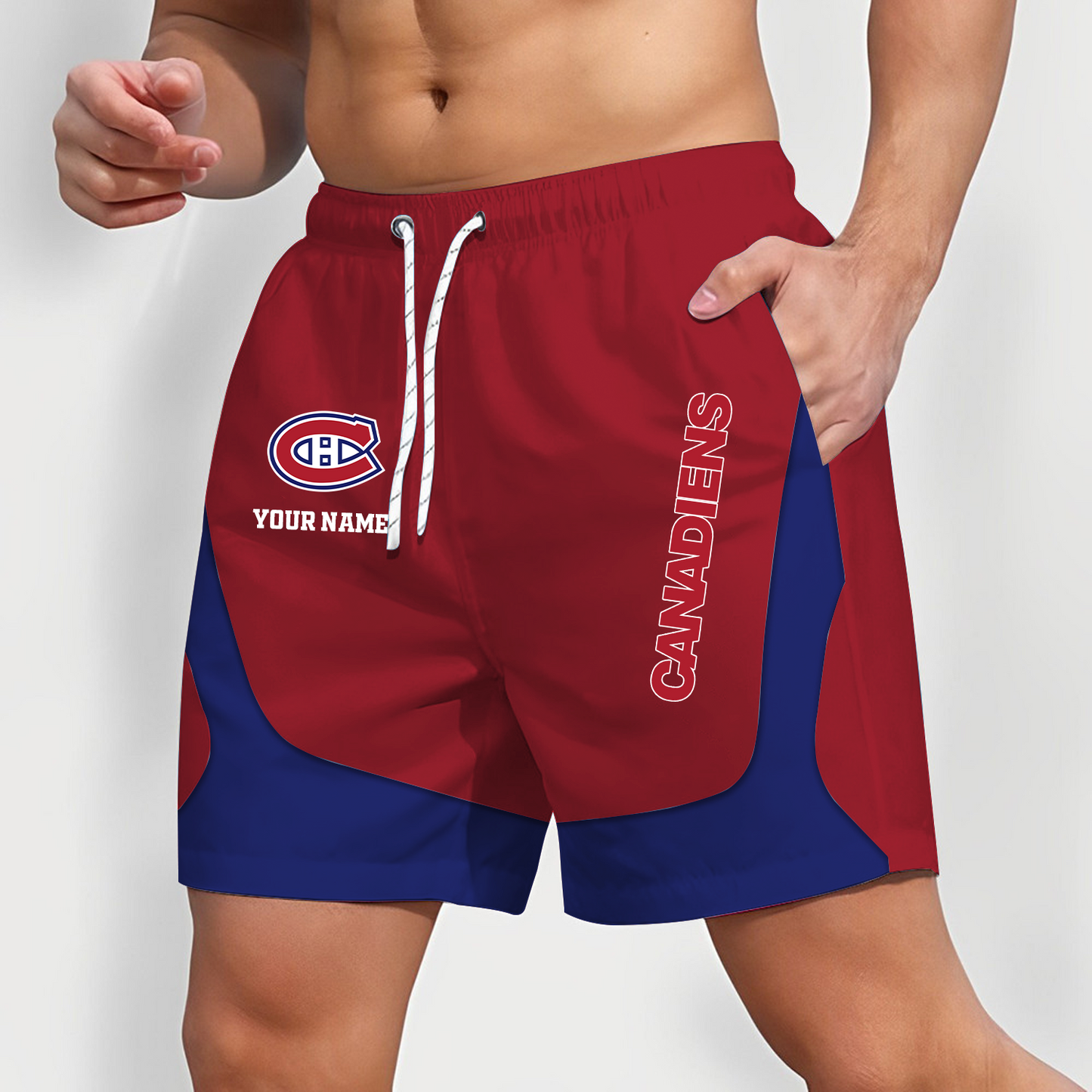 MON x NHL Team Special Short Pants For Men Custom Name Gifts DATND TANTD 090426