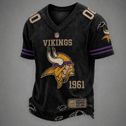 MV x NFL Premium V-neck Shirt 230626