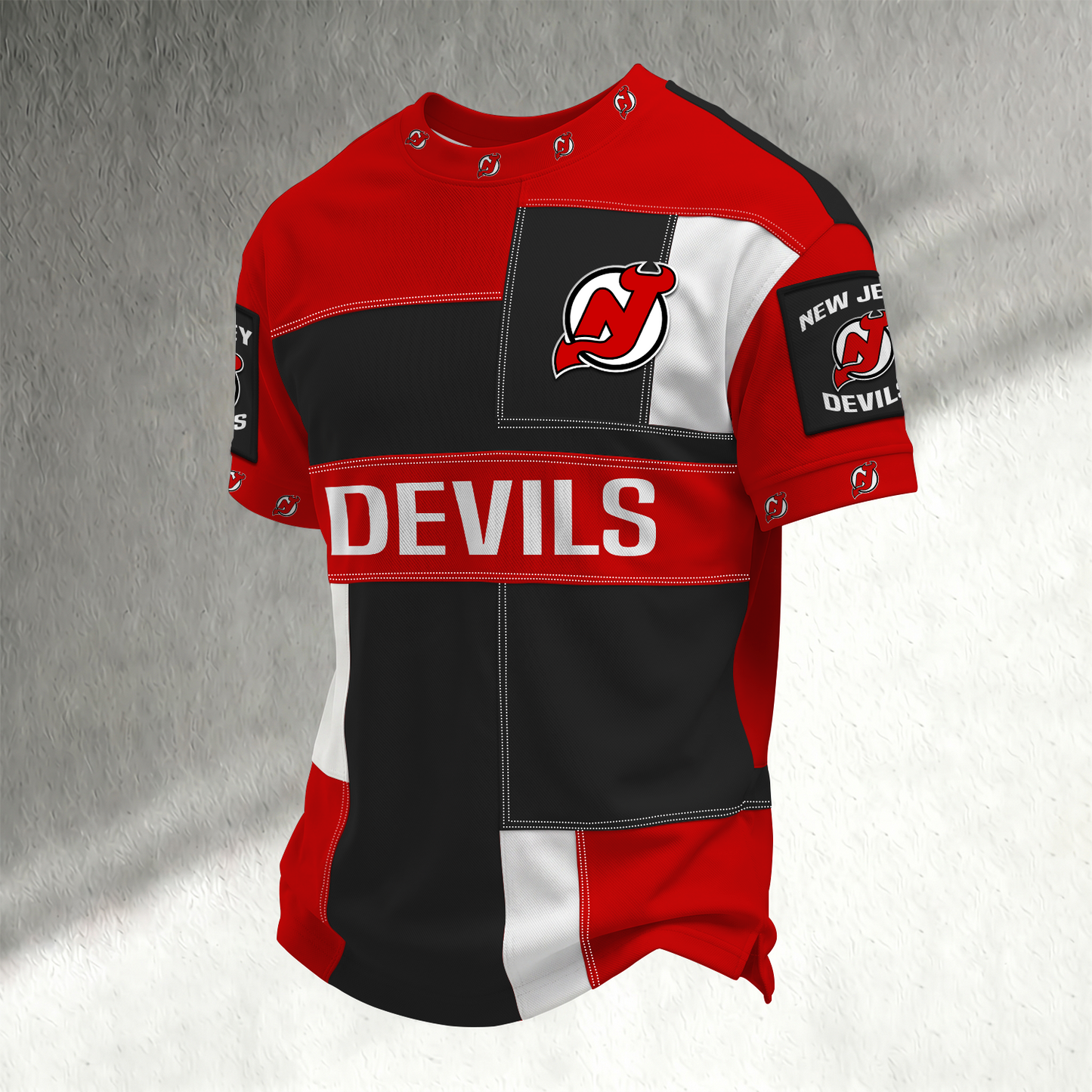 Men's NJD x NHL Trendy T-shirt DATND TANTD 150526