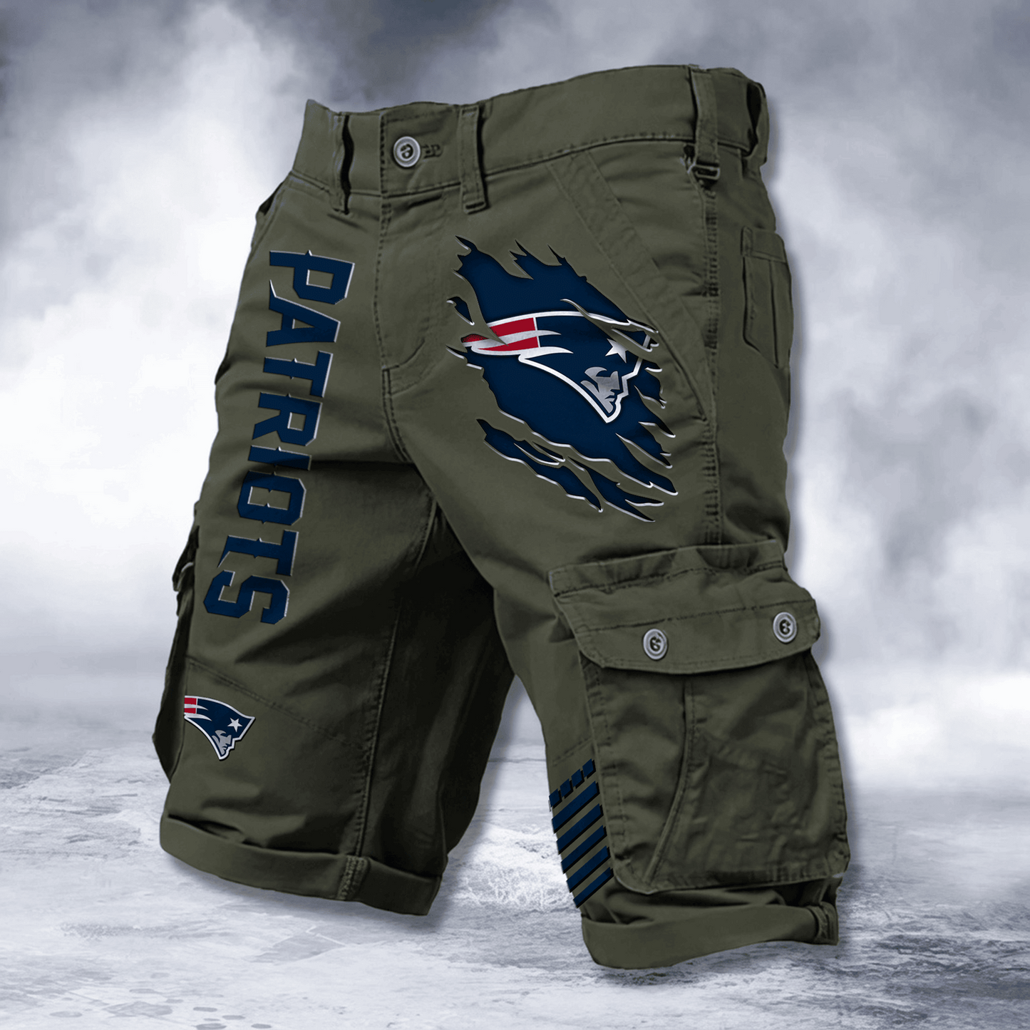 NEP x NFL Cotton Cargo Shorts DATND TANTD 2705