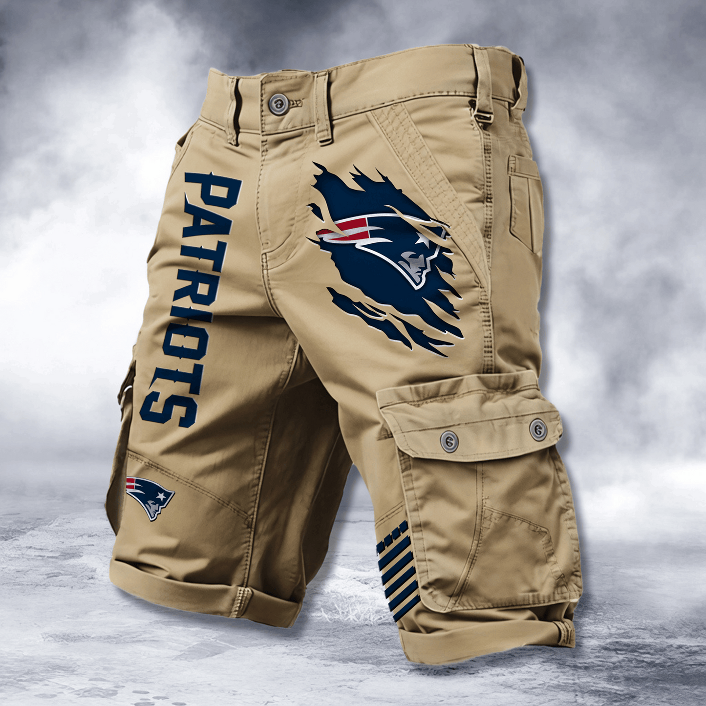 NEP x NFL Cotton Cargo Shorts DATND TANTD 2705