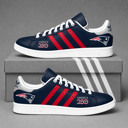 NEP x NFL Premium America 250 Team Pride Superstar Sneakers   150626