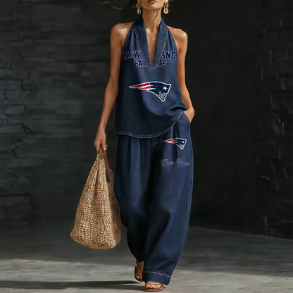 NEP x NFL Women's Vintage Washed Denim Suit DATND TANTD 030626