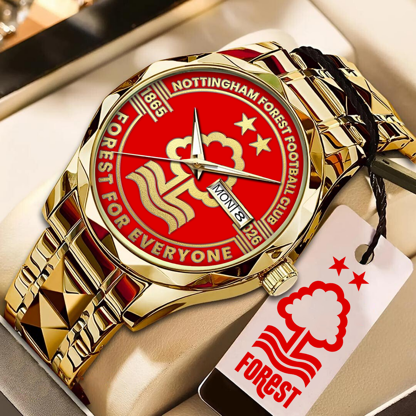 NFO x EPL Alloy Luxury Quartz Watch DATND TANTD