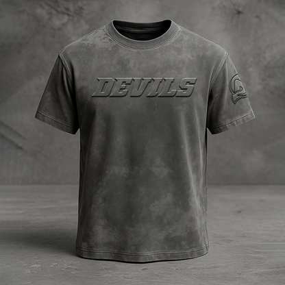 NJD x NHL Embossed Tshirt 0905 DatND DVT