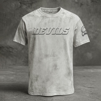 NJD x NHL Embossed Tshirt 0905 DatND DVT