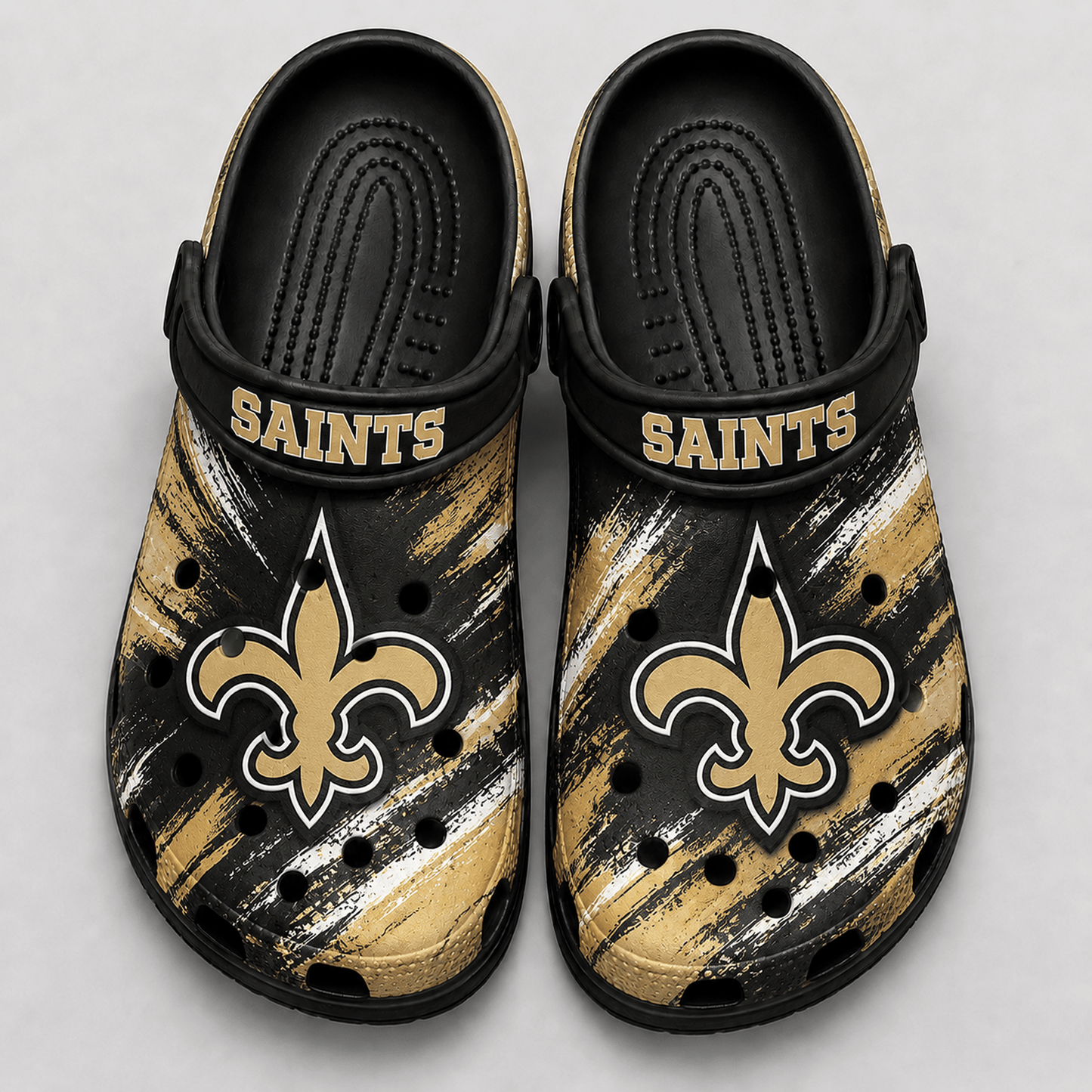 NO Premium NFL Game Day Football Fan Sport Clogs Crocs Abstract Scratch 1706