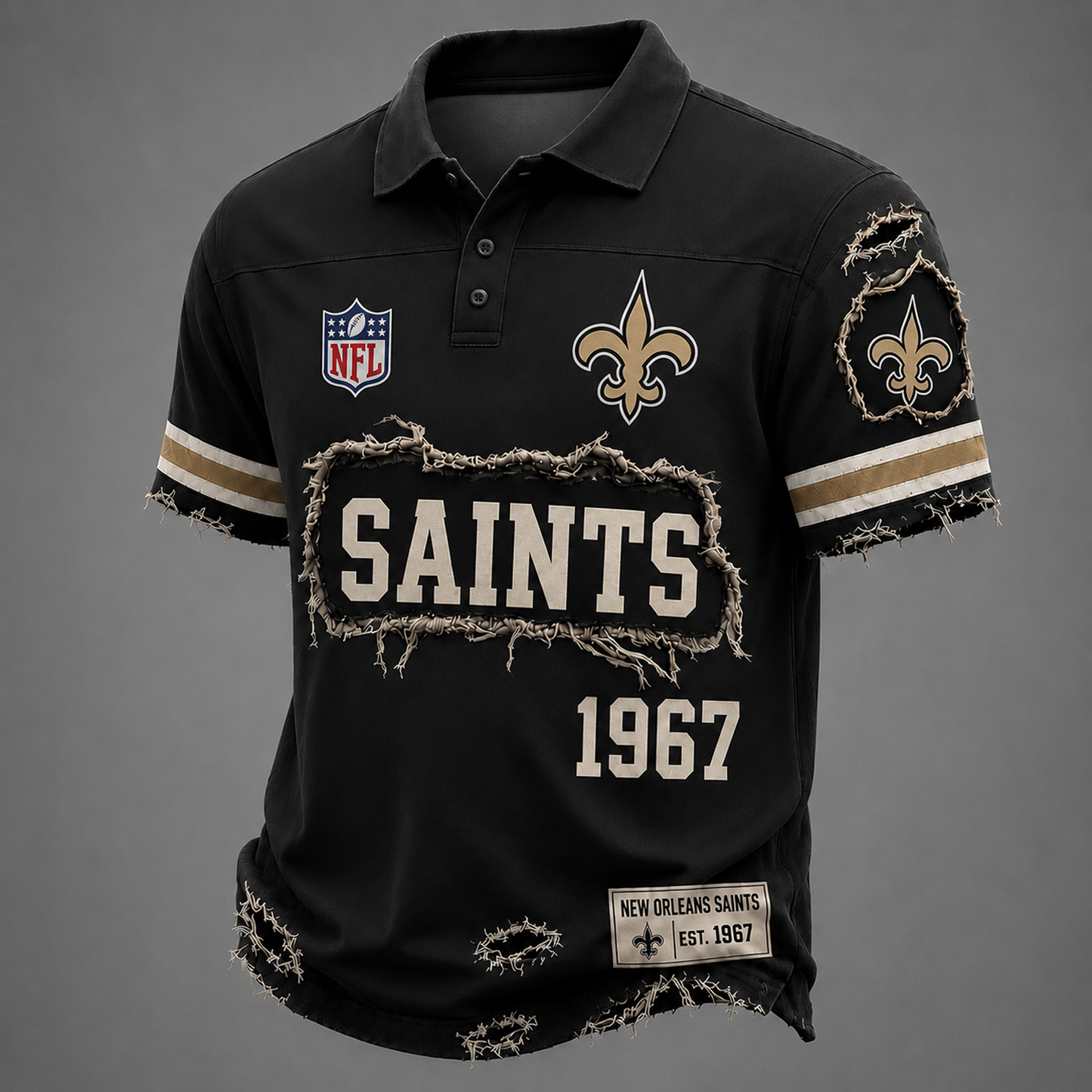 NO x NFL Luxury Classic Polo shirt 0506 DatND DVT