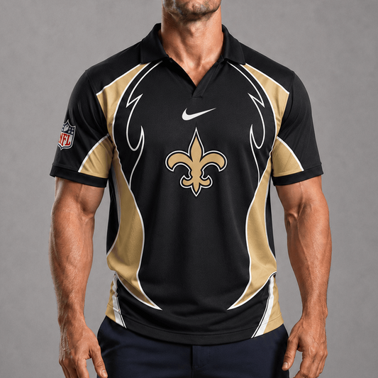 NO x NFL Premium Rugby Polo Shirt 1506