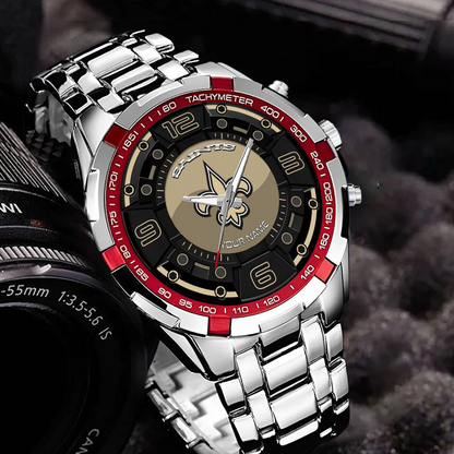 NO x NFL Stainless Steel Watch DatND DVT