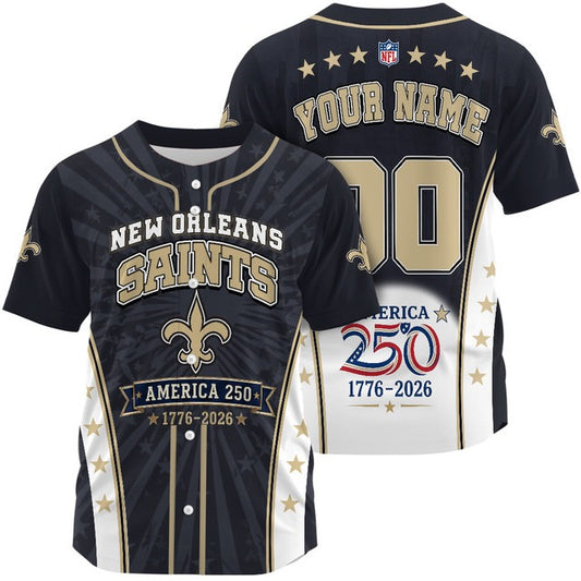 NOS x NFL 250 Years of Freedom 1776-2026 Baseball Jersey 170626