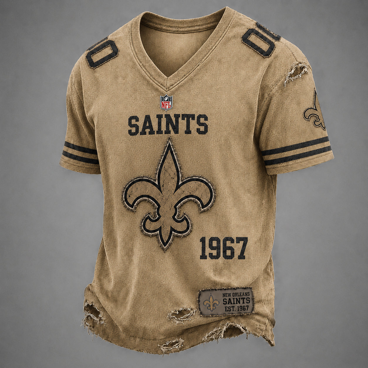 NOS x NFL Premium V-neck Shirt 230626