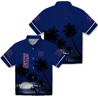 NYG x NFL Hawaiian Shirt ƒ?? Beach Sunset DATND TANTD 270526