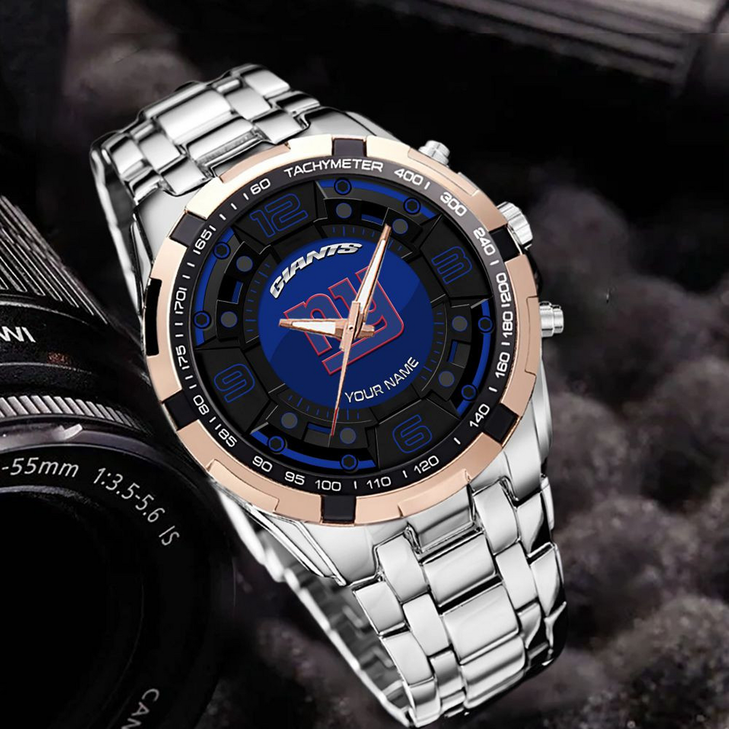 NYG x NFL Stainless Steel Watch DatND DVT