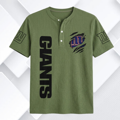 NYG x NFL Waffle Short-Sleeve Shirt 2205 DatND DVT