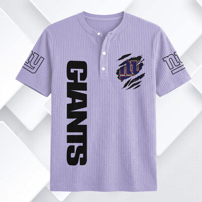 NYG x NFL Waffle Short-Sleeve Shirt 2205 DatND DVT