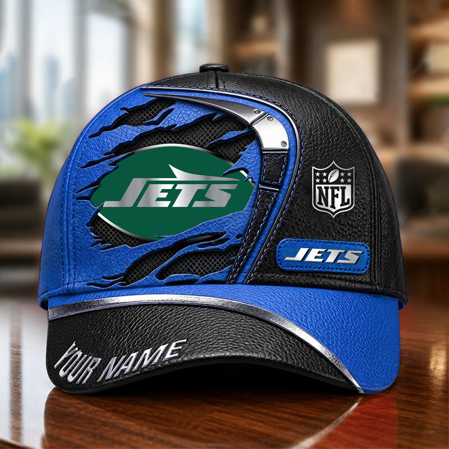 NYJ x NFL Premium Multicolor 3D Cap 200626