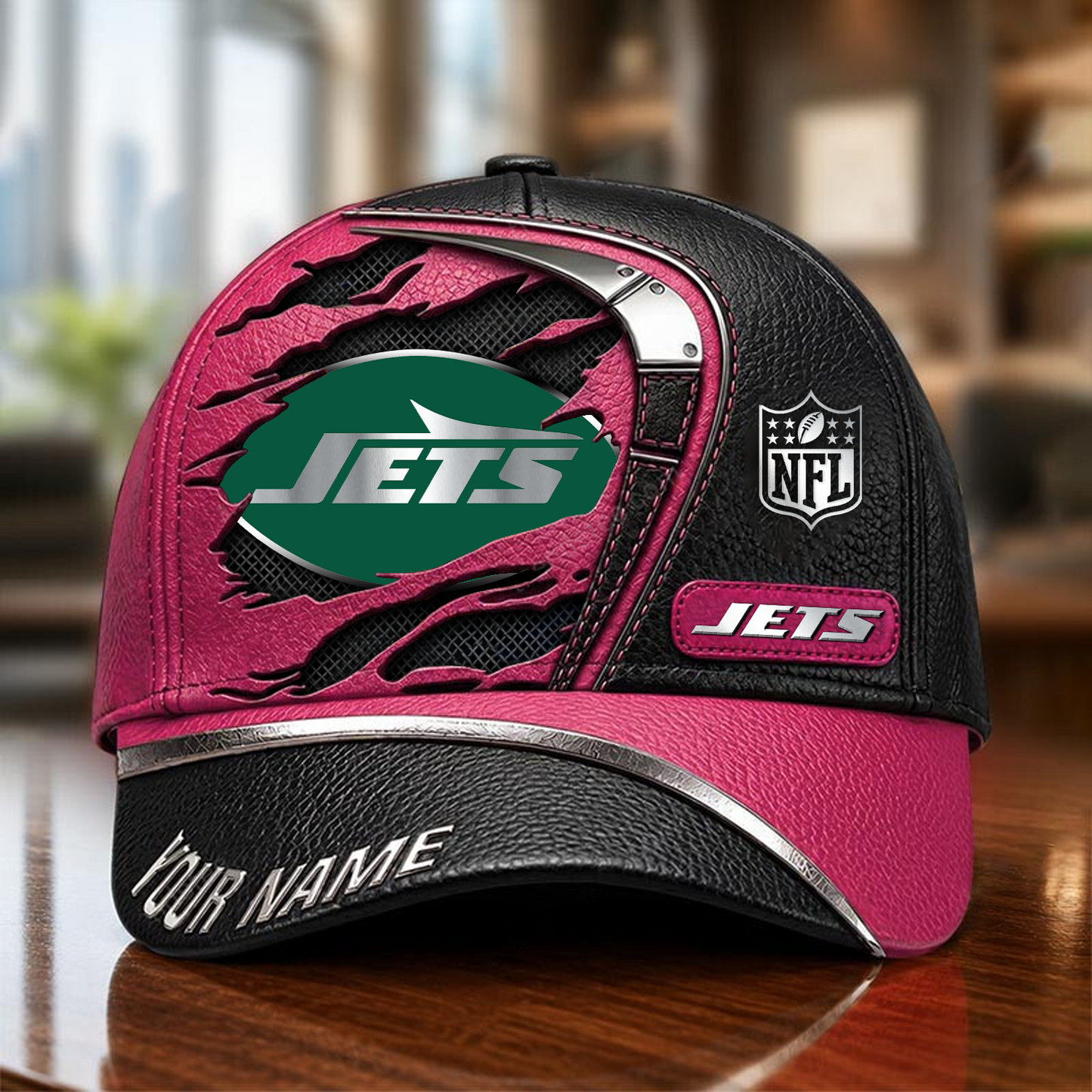 NYJ x NFL Premium Multicolor 3D Cap 200626