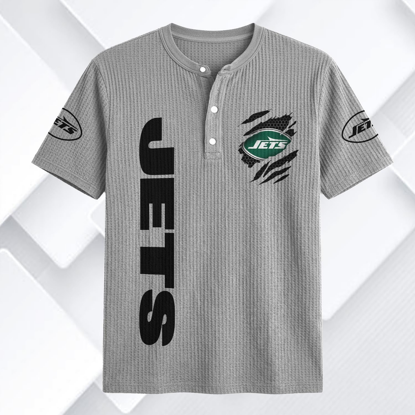 NYJ x NFL Waffle Short-Sleeve Shirt 2205 DatND DVT