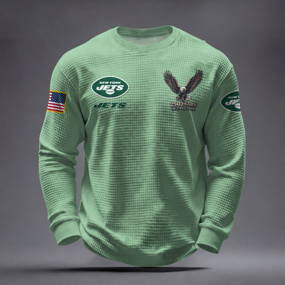 NYJ x NFL Waffle Sweatshirt DatND DVT