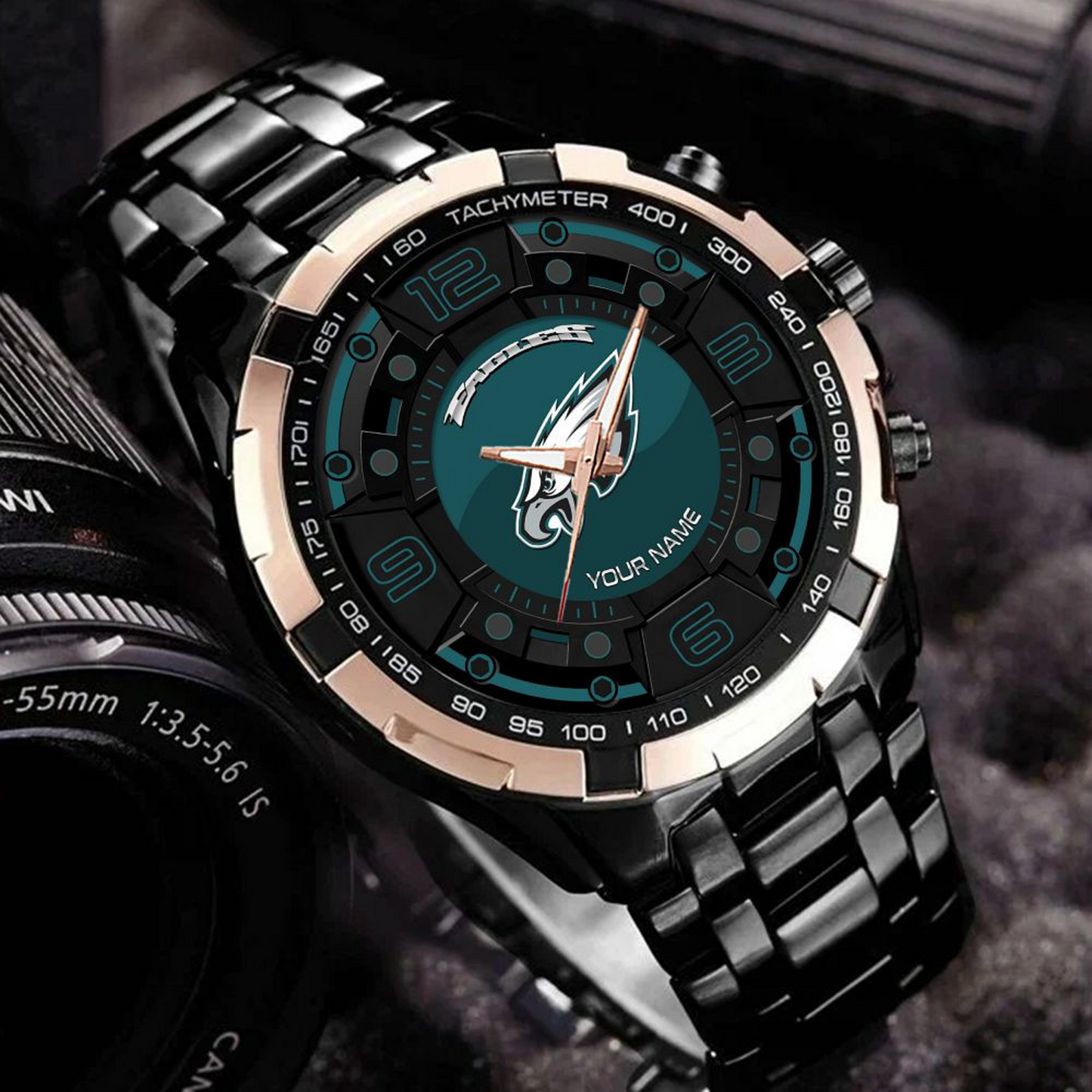 PHI x NFL Stainless Steel Watch DatND DVT