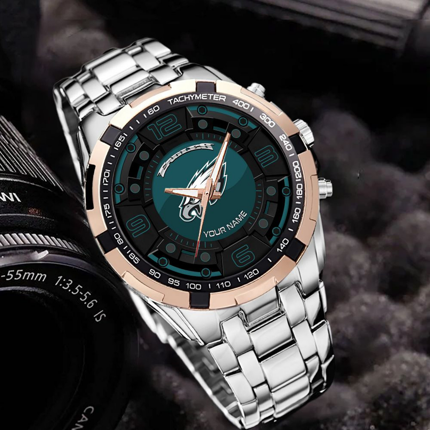PHI x NFL Stainless Steel Watch DatND DVT