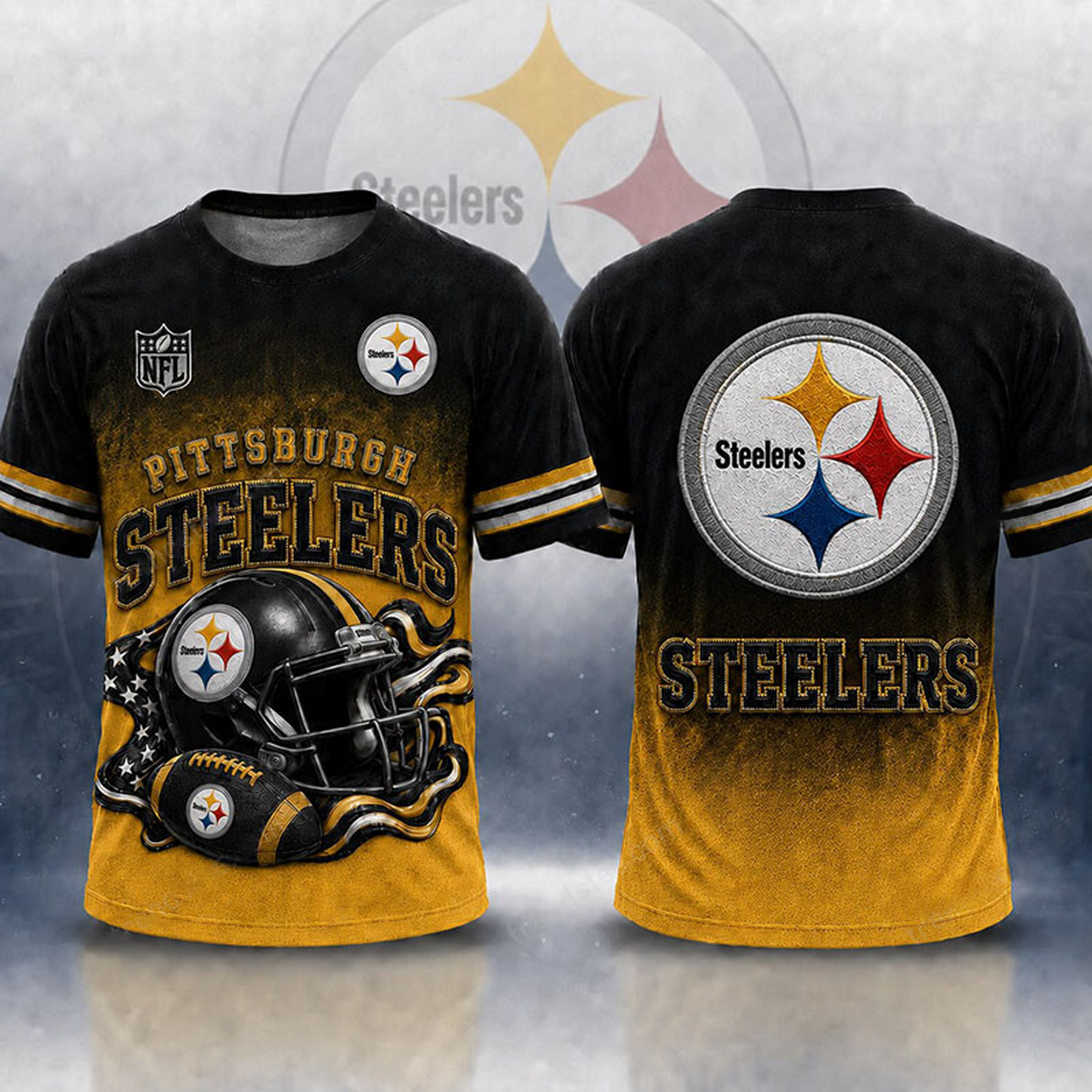 PIT x NFL 3D Shirt 1805 DatND DVT