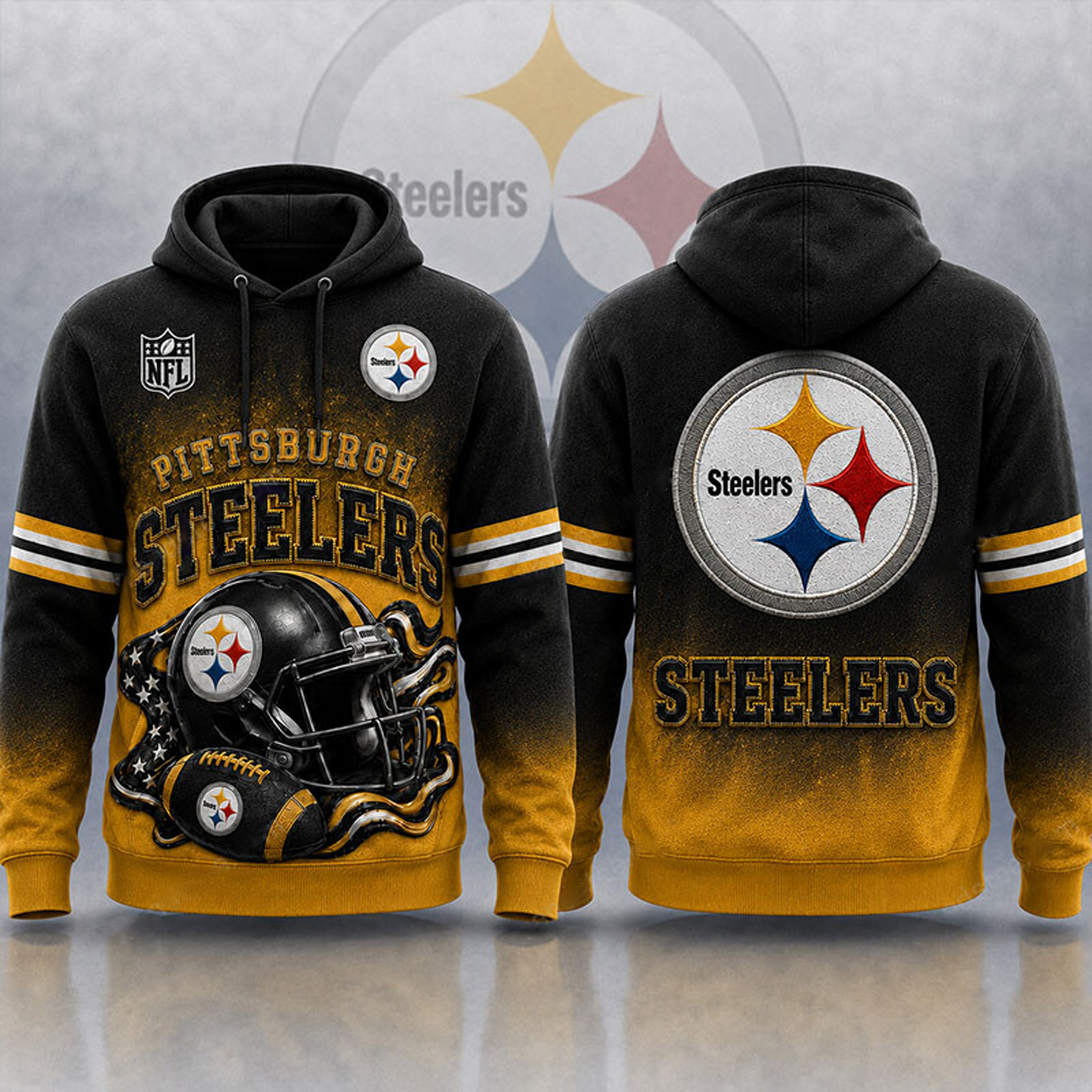 PIT x NFL 3D Shirt 1805 DatND DVT