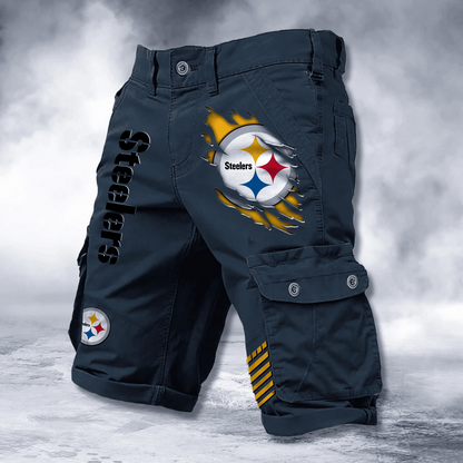 PIT x NFL Cotton Cargo Shorts DATND TANTD 2705