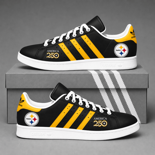 PIT x NFL Premium America 250 Team Pride Superstar Sneakers   150626