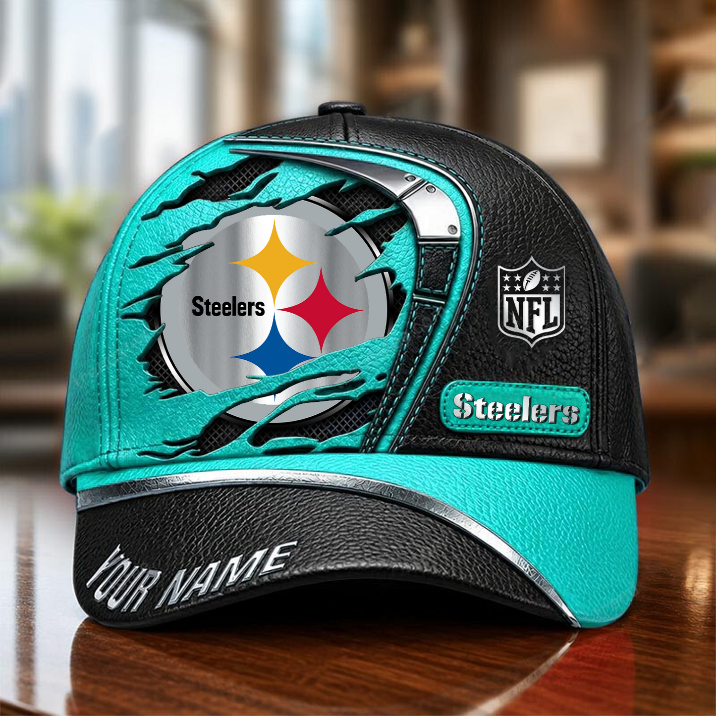 PIT x NFL Premium Multicolor 3D Cap 200626