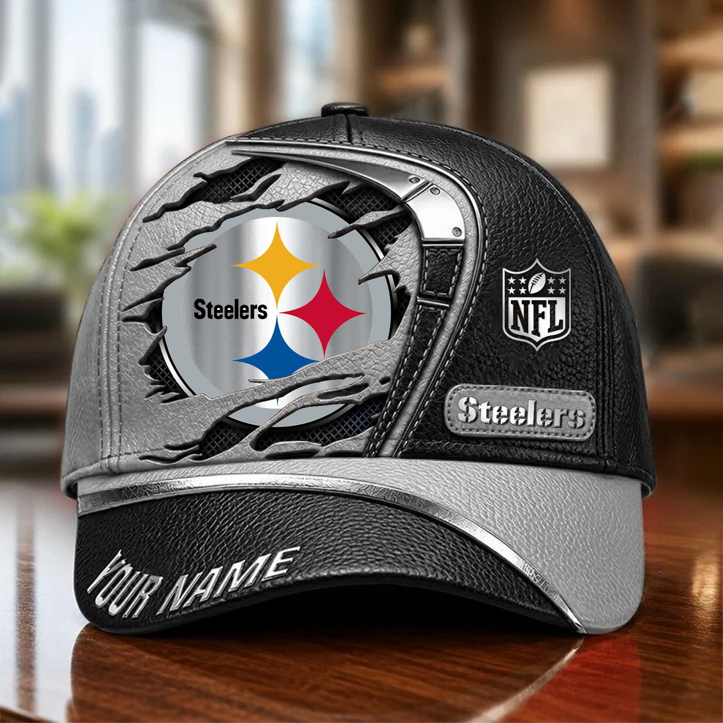 PIT x NFL Premium Multicolor 3D Cap 200626