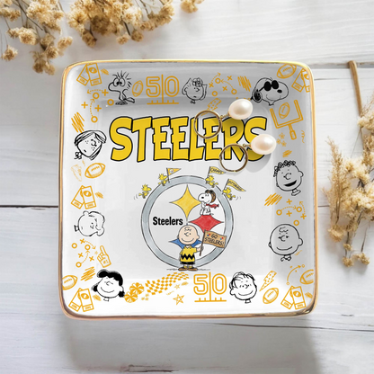 PIT x NFL Premium NFL Snoopy Jewelry Dish 0406 DatND DVT