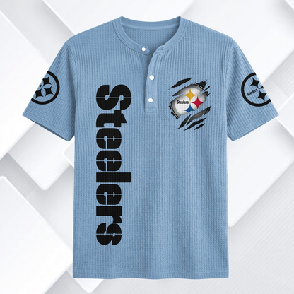 PIT x NFL Waffle Short-Sleeve Shirt 2205 DatND DVT