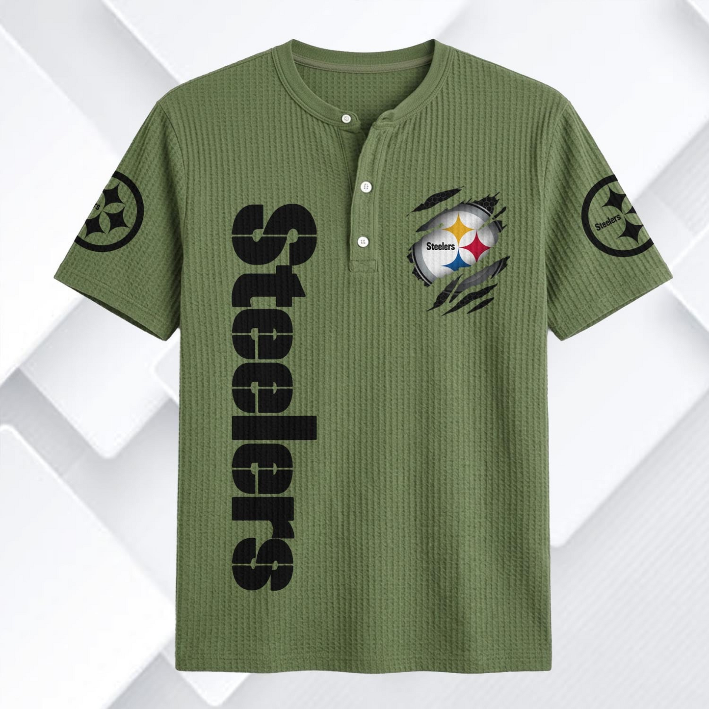 PIT x NFL Waffle Short-Sleeve Shirt 2205 DatND DVT